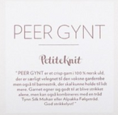 Peer Gynt by PetiteKnit von Sandnes Garn