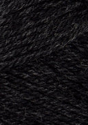 Nahaufnahme von Sandnes Garn Peer Gynt 1088 Charcoal Melange