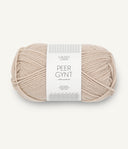 Sandnes Garn Peer Gynt 2321 Marzipan – Wollgarn aus 100 % norwegischer Wolle