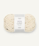 Sandnes Garn Peer Gynt 2523 Nature Tweed – Wollgarn aus 100 % norwegischer Wolle