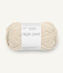 Sandnes Garn Peer Gynt 2641 Natural Mottled – Wollgarn aus 100 % norwegischer Wolle