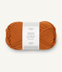 Sandnes Garn Peer Gynt 2745 Cognac – Wollgarn aus 100 % norwegischer Wolle