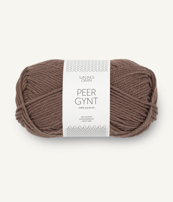 Sandnes Garn Peer Gynt 3161 Acorn – Wollgarn aus 100 % norwegischer Wolle