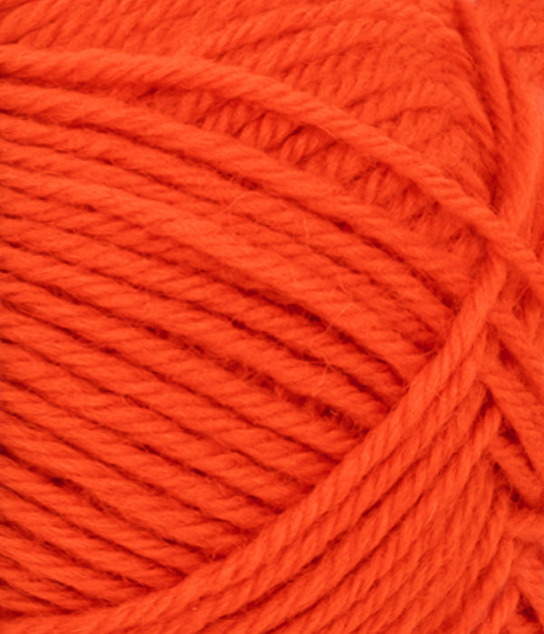 Nahaufnahme von Sandnes Garn Peer Gynt 3819 Spicy Orange