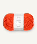 Sandnes Garn Peer Gynt 3819 Spicy Orange – Wollgarn aus 100 % norwegischer Wolle