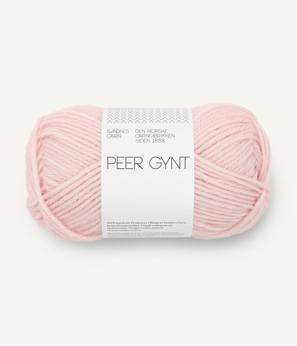 Sandnes Garn Peer Gynt 4202 Lotus – Wollgarn aus 100 % norwegischer Wolle