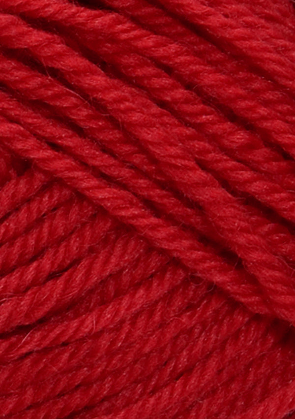 Nahaufnahme von Sandnes Garn Peer Gynt 4228 Red