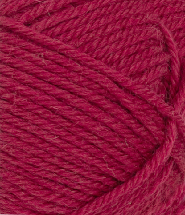 Nahaufnahme von Sandnes Garn Peer Gynt 4255 Rumba Red