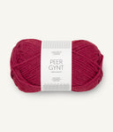 Sandnes Garn Peer Gynt 4255 Rumba Red – Wollgarn aus 100 % norwegischer Wolle