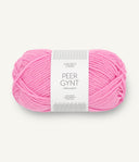 Sandnes Garn Peer Gynt 4626 Shocking Pink – Wollgarn aus 100 % norwegischer Wolle