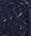 Nahaufnahme von Sandnes Garn Peer Gynt 5585 Navy Blue Tweed