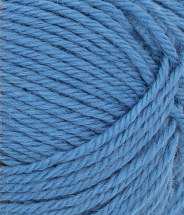 Nahaufnahme von Sandnes Garn Peer Gynt 6044 Regatta Blue