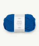 Sandnes Garn Peer Gynt 6046 Jolly Blue – Wollgarn aus 100 % norwegischer Wolle