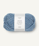 Sandnes Garn Peer Gynt 6324 Blue Mottled  – Wollgarn aus 100 % norwegischer Wolle