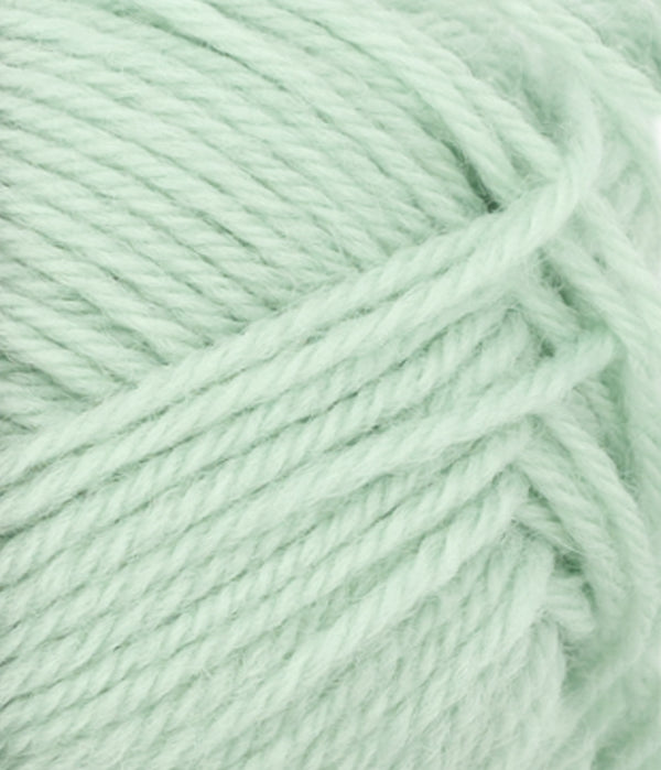 Nahaufnahme von Sandnes Garn Peer Gynt 7911 Mint Green