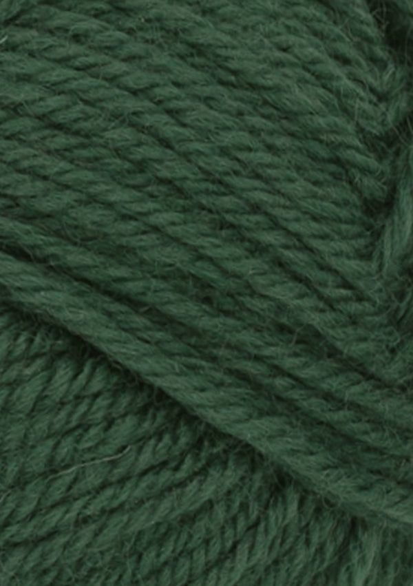 Nahaufnahme von Sandnes Garn Peer Gynt 8082 Forest Green
