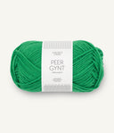 Sandnes Garn Peer Gynt 8236 Jelly Bean Green – Wollgarn aus 100 % norwegischer Wolle