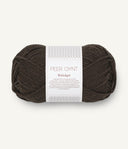 Sandnes Garn Peer Gynt by PetiteKnit 2381 Coffee Melange – Wollgarn aus 100 % norwegischer Wolle