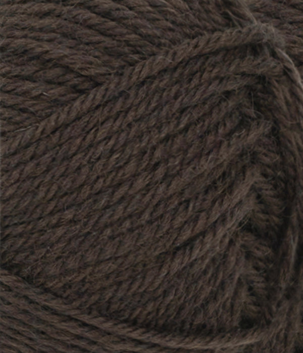 Nahaufnahme von Sandnes Garn Peer Gynt by PetiteKnit 2381 Coffee Melange