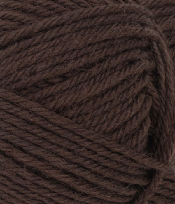 Nahaufnahme von Sandnes Garn Peer Gynt by PetiteKnit 3091 Cacao Nibs