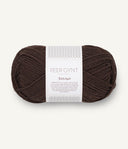Sandnes Garn Peer Gynt by PetiteKnit 3091 Cacao Nibs – Wollgarn aus 100 % norwegischer Wolle