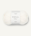 Sandnes Garn Babyull Lanett 1001 True White – Garn aus 100 % Superwash-Merinowolle