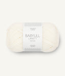 Sandnes Garn Babyull Lanett 1012 Natural White – Garn aus 100 % Superwash-Merinowolle
