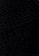 Nahaufnahme von Sandnes Garn Babyull Lanett 1099 Black