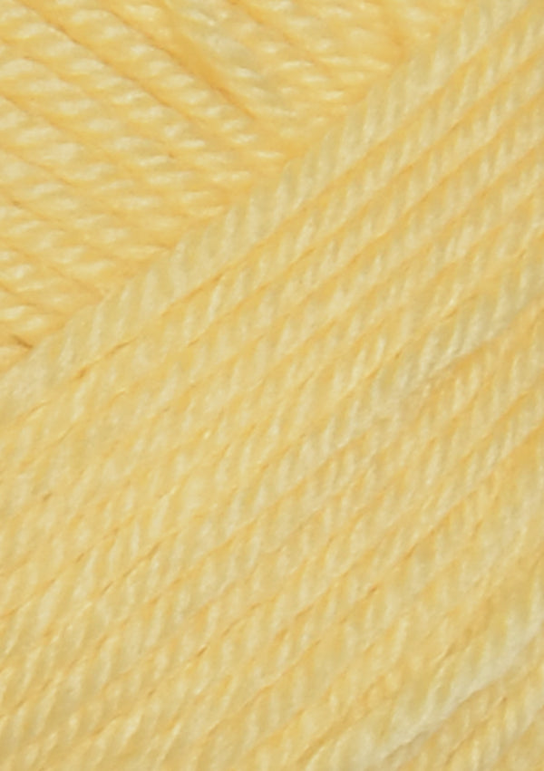 Nahaufnahme von Sandnes Garn Babyull Lanett 2014 Summer Sun Yellow 