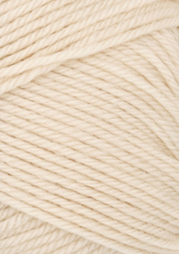 Nahaufnahme von Sandnes Garn Babyull Lanett 2511 Almond