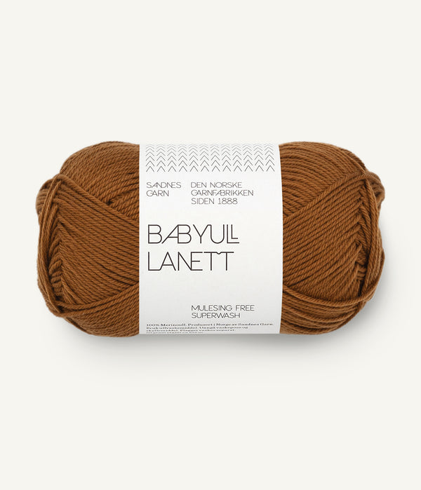 Sandnes Garn Babyull Lanett 2573 Monks Robe – Garn aus 100 % Superwash-Merinowolle