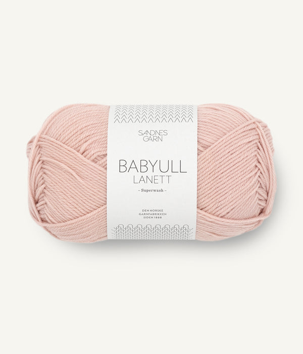 Sandnes Garn Babyull Lanett 3521 Ballet Shoes – Garn aus 100 % Superwash-Merinowolle