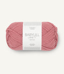 Sandnes Garn Babyull Lanett 4023 Dusty Pink – Garn aus 100 % Superwash-Merinowolle