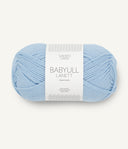 Sandnes Garn Babyull Lanett 5930 Light Blue – Garn aus 100 % Superwash-Merinowolle