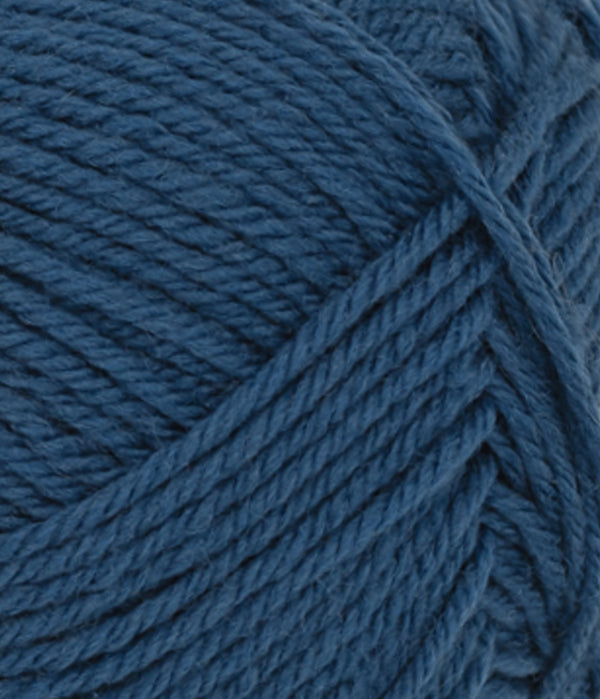 Nahaufnahme von Sandnes Garn Babyull Lanett 6062 Dark Blue