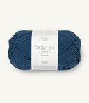 Sandnes Garn Babyull Lanett 6062 Dark Blue – Garn aus 100 % Superwash-Merinowolle