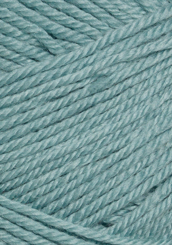 Nahaufnahme von Sandnes Garn Babyull Lanett 6841 Aqua
