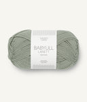 Sandnes Garn Babyull Lanett 8521 Dusty Light Green – Garn aus 100 % Superwash-Merinowolle
