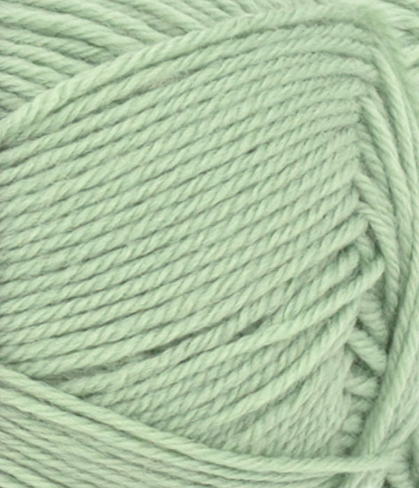 Nahaufnahme von Sandnes Garn Babyull Lanett 8532 Pistachio