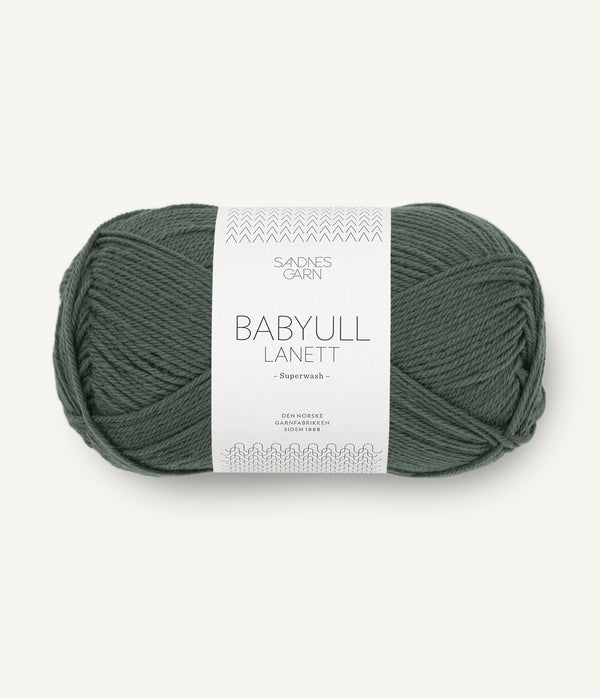 Sandnes Garn Babyull Lanett 9080 Urban Chic – Garn aus 100 % Superwash-Merinowolle