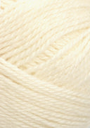 Nahaufnahme von Sandnes Garn Mini Alpakka 1012 Natural White