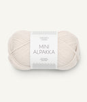 Sandnes Garn Mini Alpakka 1015 Morning Mist – Garn aus 100 % Alpaka
