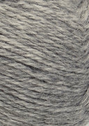 Nahaufnahme von Sandnes Garn Mini Alpakka 1042 Grey Mottled