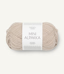 Sandnes Garn Mini Alpakka 2321 Marzipan– Garn aus 100 % Alpaka
