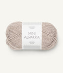 Sandnes Garn Mini Alpakka 2650 Beige Mottled – Garn aus 100 % Alpaka