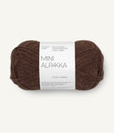 Sandnes Garn Mini Alpakka 3091 Cacao Nibs – Garn aus 100 % Alpaka
