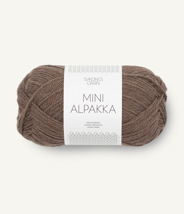 Sandnes Garn Mini Alpakka 3161 Acorn – Garn aus 100 % Alpaka