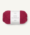 Sandnes Garn Mini Alpakka 4255 Rumba Red – Garn aus 100 % Alpaka