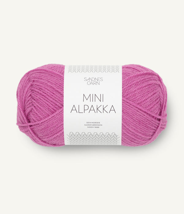 Sandnes Garn Mini Alpakka 4628 Hvit – Garn aus 100 % Alpaka