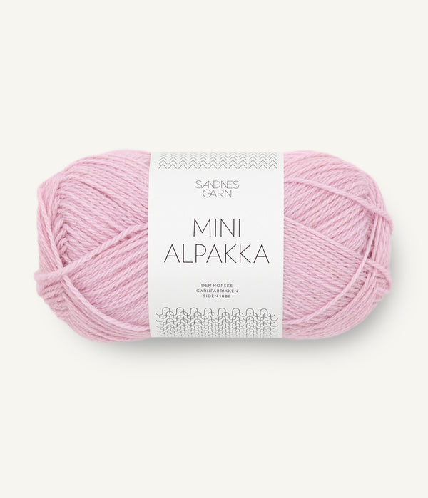Sandnes Garn Mini Alpakka 4813 Pink Lilac – Garn aus 100 % Alpaka
